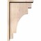 Ekena Millwork Mediterranean Smooth Corbel w/Backplate, Douglas Fir, 5 1/2"W x 14"D x 22"H COR06X14X22MED01SDF - alternate 4